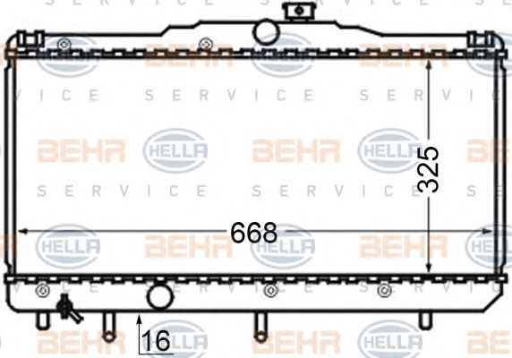 Radiator, racire motor