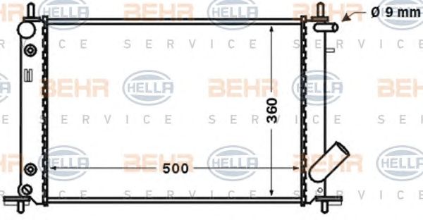 Radiator, racire motor