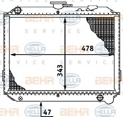 Radiator, racire motor