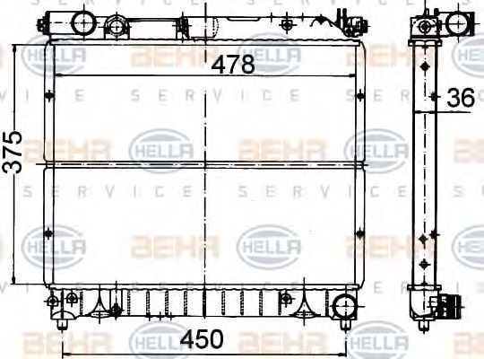 Radiator, racire motor