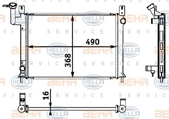 Radiator, racire motor