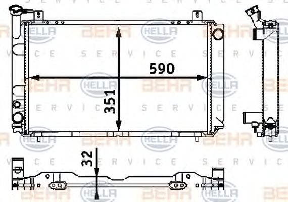 Radiator, racire motor