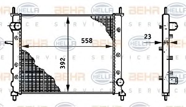 Radiator, racire motor