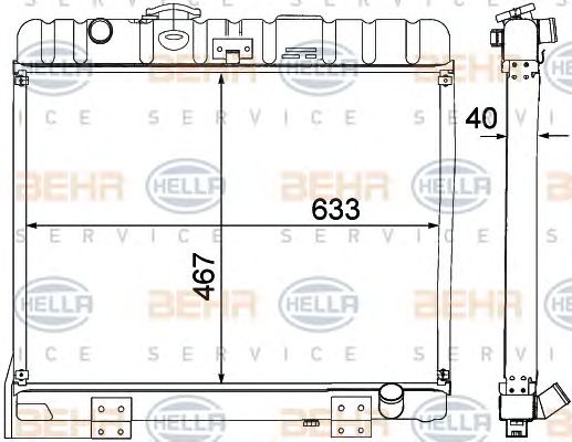 Radiator, racire motor