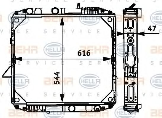 Radiator, racire motor