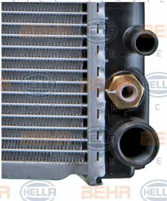 Radiator, racire motor MERCEDES-BENZ W124 300D/TD 93-