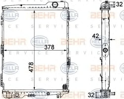 Radiator, racire motor