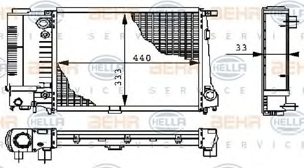 Radiator, racire motor