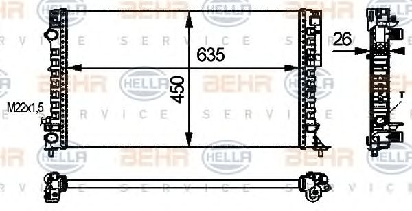 Radiator, racire motor