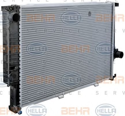 Radiator, racire motor BMW E34 524-540 88-