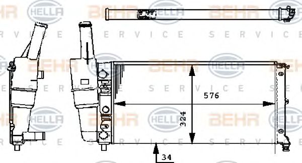 Radiator, racire motor