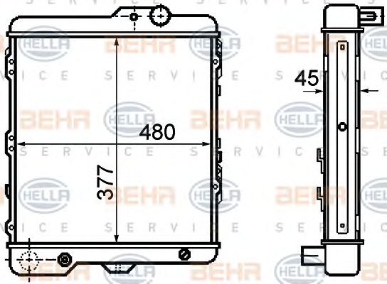 Radiator, racire motor