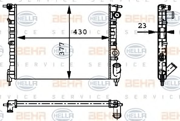 Radiator, racire motor