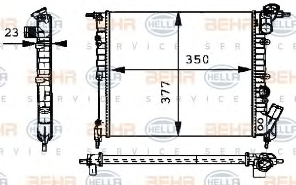 Radiator, racire motor