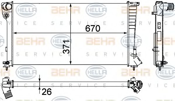 Radiator, racire motor