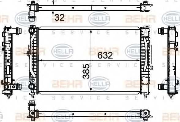 Radiator, racire motor