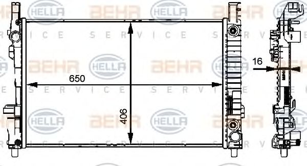 Radiator, racire motor