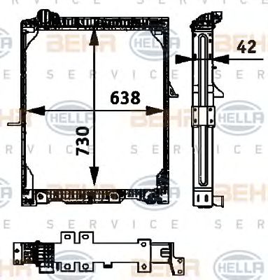 Radiator, racire motor