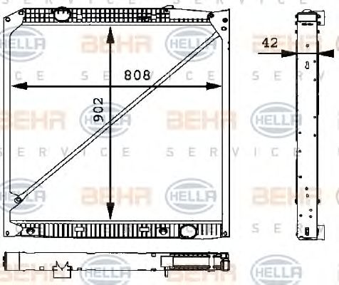 Radiator, racire motor