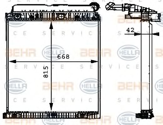 Radiator, racire motor