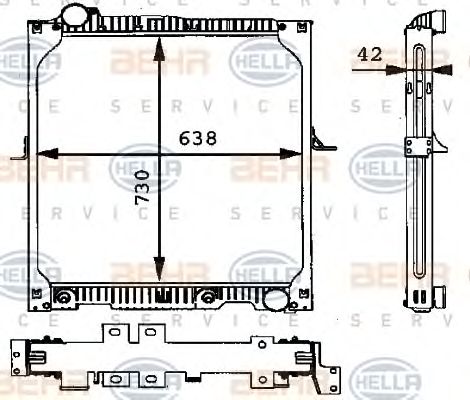 Radiator, racire motor