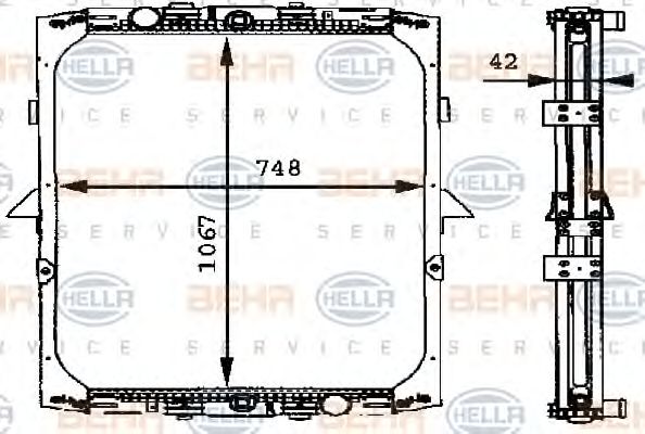 Radiator, racire motor