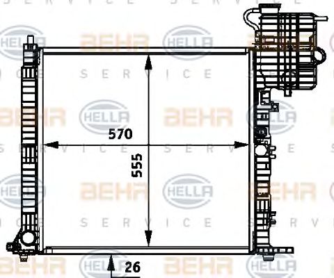 Radiator, racire motor