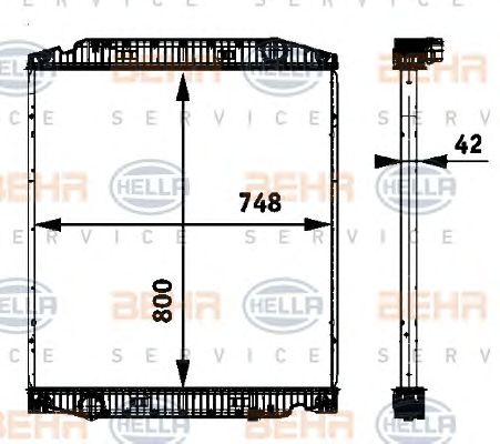 Radiator, racire motor