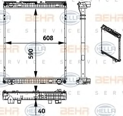 Radiator, racire motor