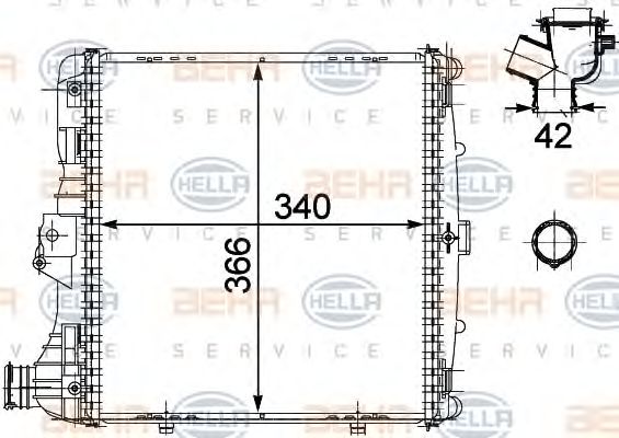 Radiator, racire motor