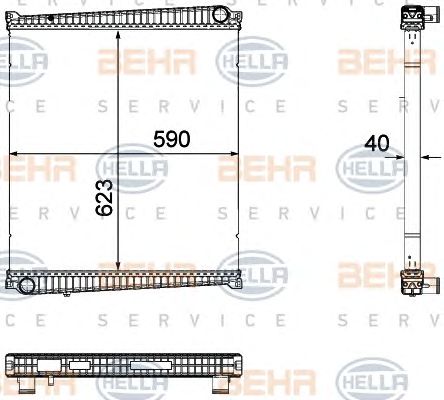 Radiator, racire motor