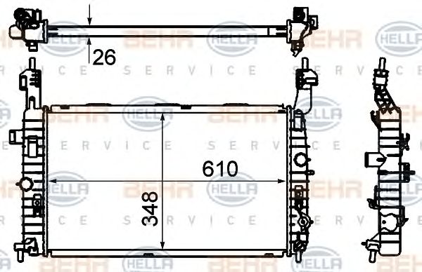 Radiator, racire motor