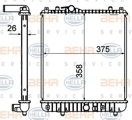 Radiator, racire motor