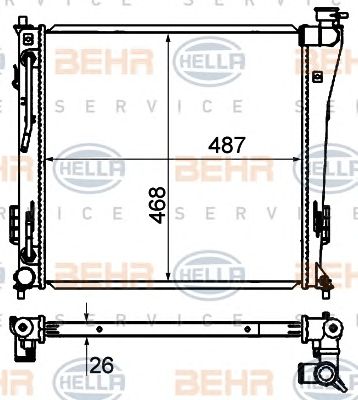 Radiator, racire motor