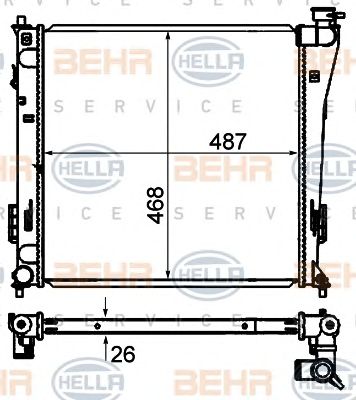 Radiator, racire motor