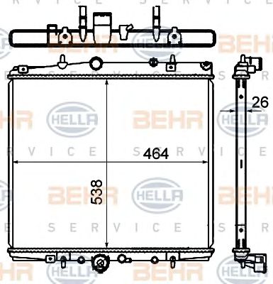 Radiator, racire motor