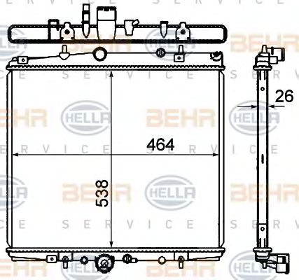 Radiator, racire motor