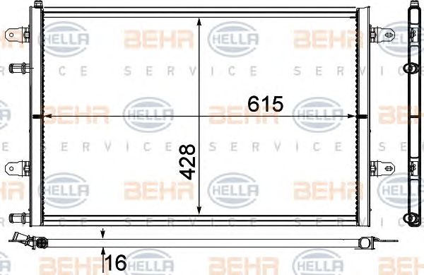 Radiator temperatura scazuta, intercooler