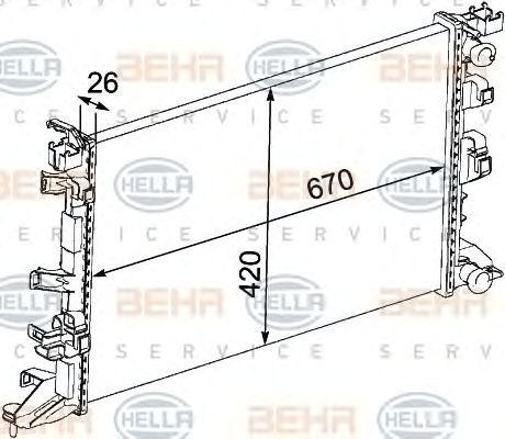 Radiator, racire motor