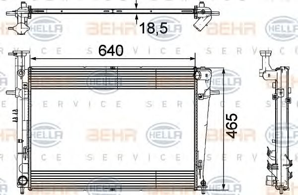 Radiator, racire motor