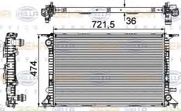 Radiator, racire motor