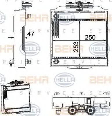 Radiator, racire motor