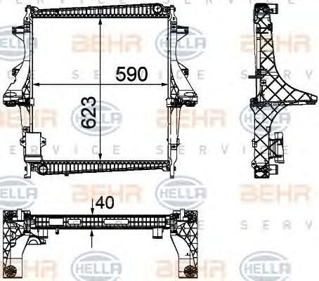 Radiator, racire motor