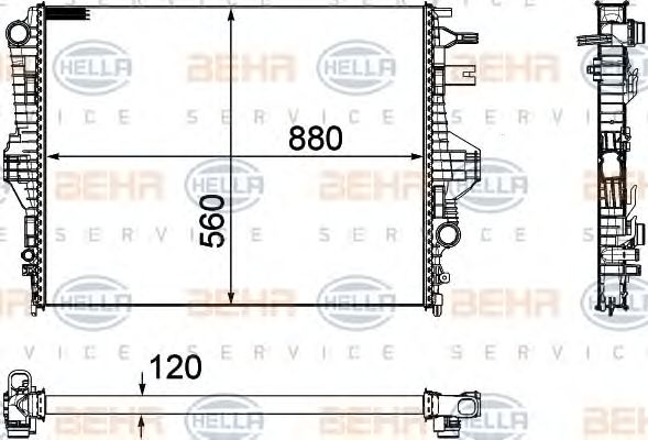 Radiator, racire motor