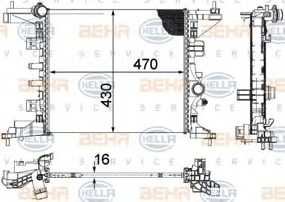 Radiator, racire motor