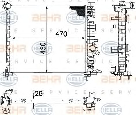 Radiator, racire motor