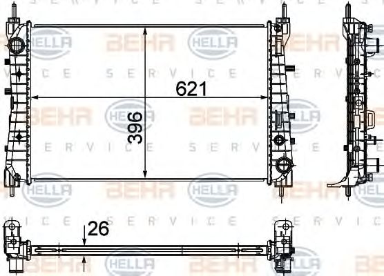 Radiator, racire motor