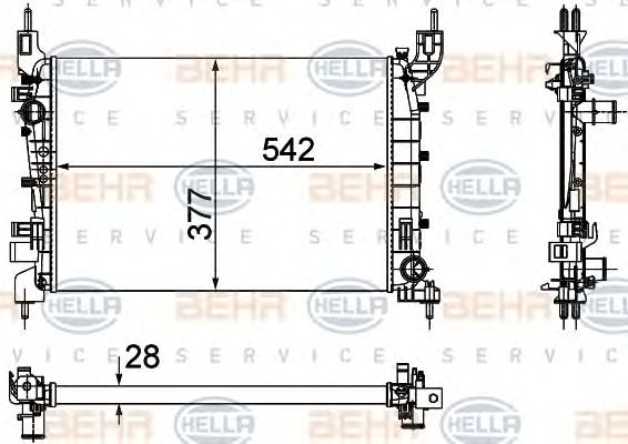 Radiator, racire motor