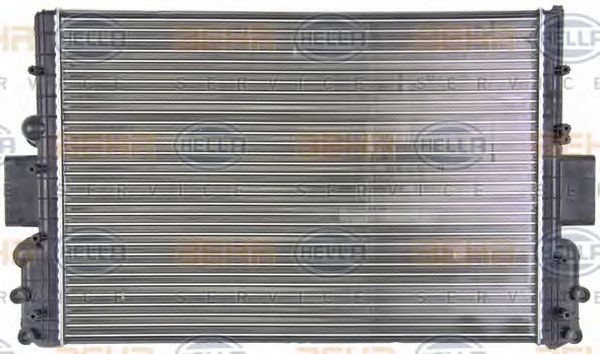 Radiator, racire motor IVECO DAILY 06- 2,3/3,0D