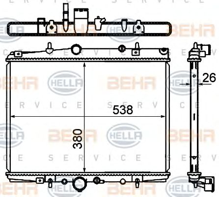 Radiator, racire motor